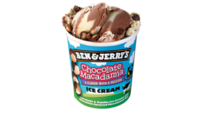 Ben & Jerrys Eis - Chocolate Macadamia